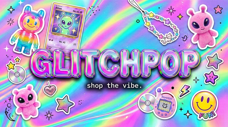 GLITCHPOP - Y2K E-Commerce Brand Preview