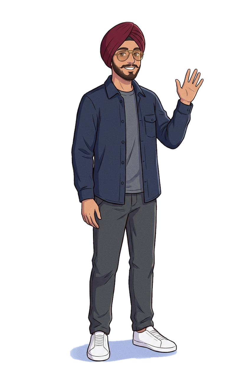 Parmeet Singh Waving Avatar