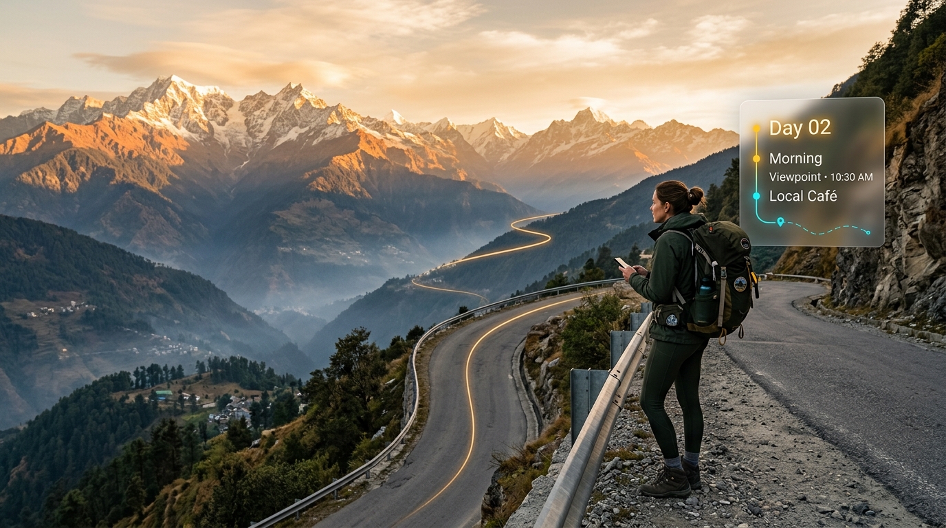 TourCraze Real-World Mountain Adventure